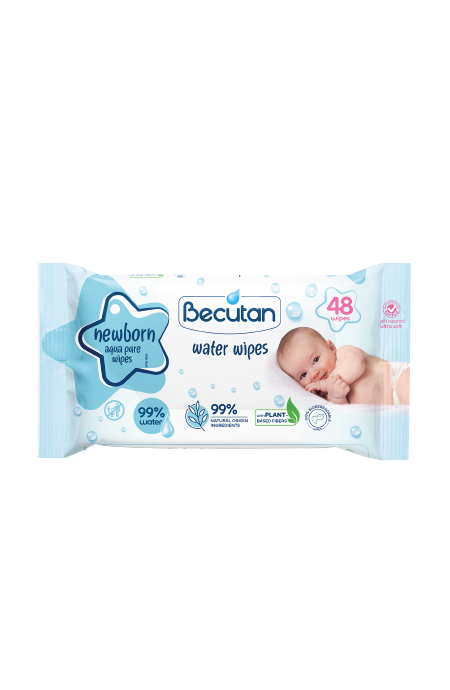 Biodegradable Becutan Wipes with 99% Purified Water